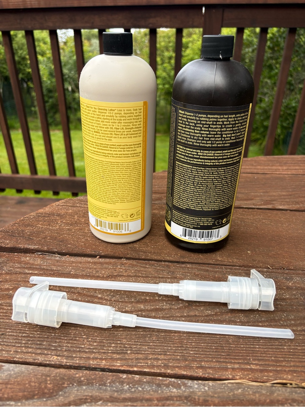 Tweak’d by Nature Jumbo Lemon, Vanilla, Powdered Beignets Shampoo Conditioner - Picture 2 of 4